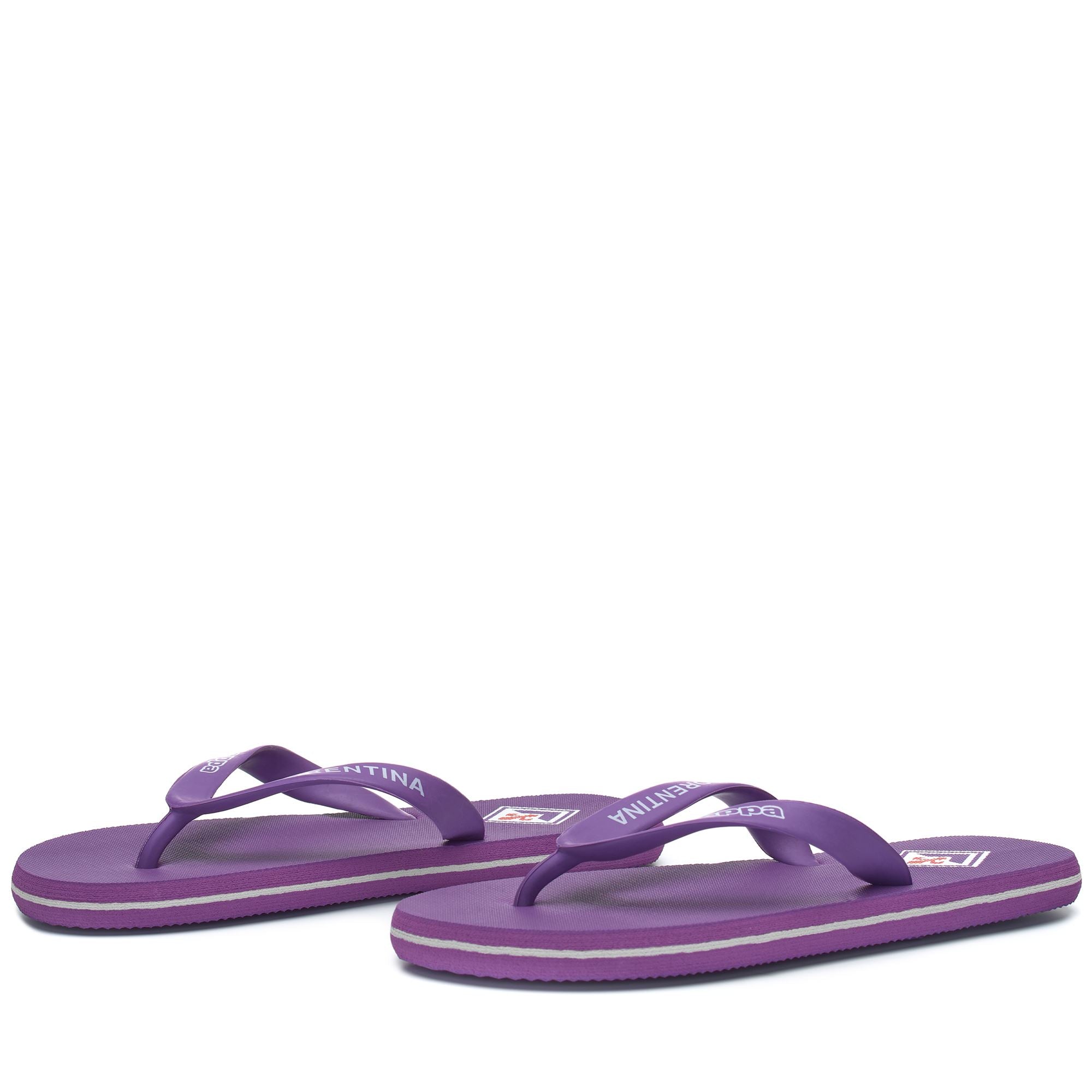 MEIAGO 2 ACF FIORENTINA - Flip-Flops - Thongs - Unisex - VIOLET-WHITE