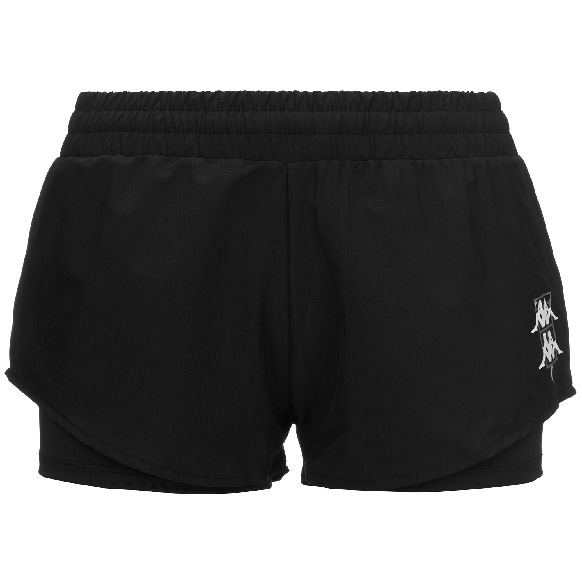 KOMBAT PADEL ENER - Shorts - Sport Shorts - Woman - BLACK-GREY BEAUTY