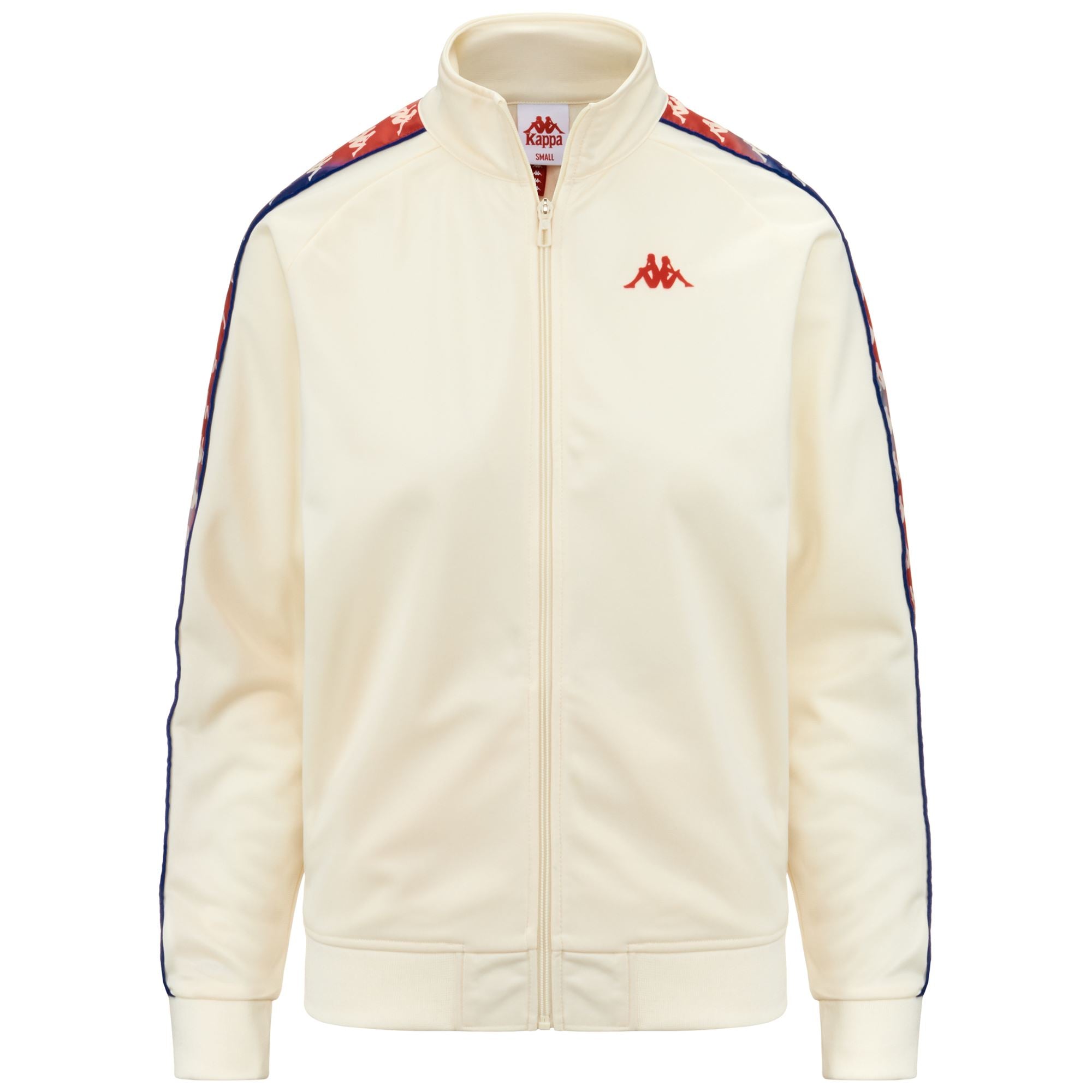 222 BANDA WANNISTONGT - Fleece - Jacket - Woman - GRAPHIK TAPE WHITE ANTIQUE-RED-GREY