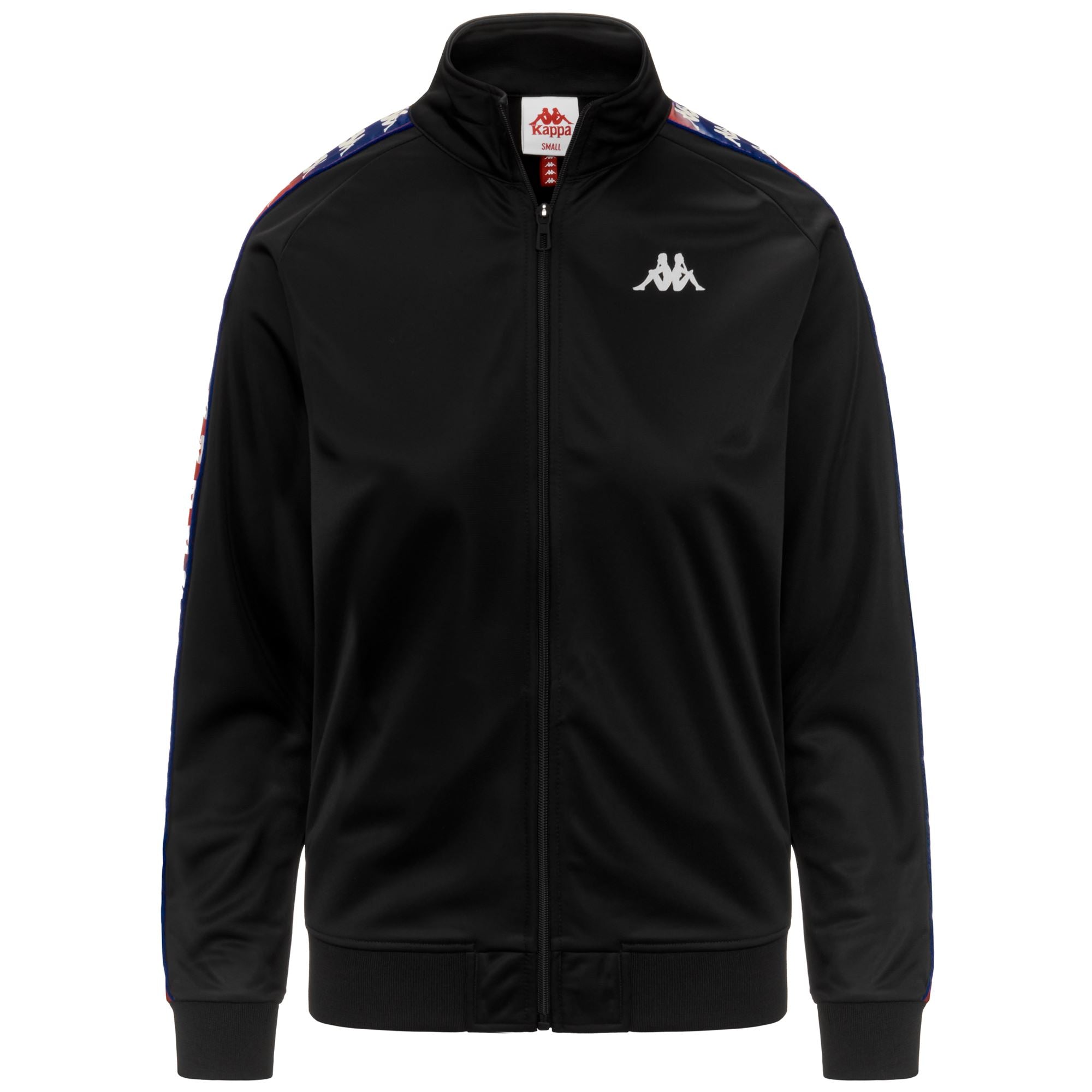 222 BANDA WANNISTONGT - Fleece - Jacket - Woman - GRAPHIK TAPE BLACK-RED-BLUE ROYAL