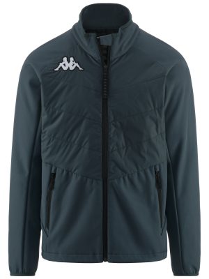 6CENTO 698 - Jackets - Short - Unisex - GREY ASPHALT-BLACK