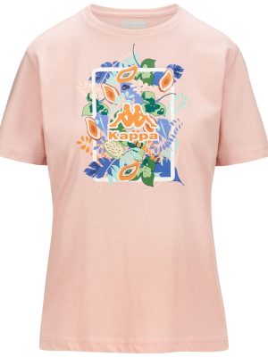 LOGO FRIENDA - T-ShirtsTop - T-Shirt - Woman - PINK PEACHSKIN