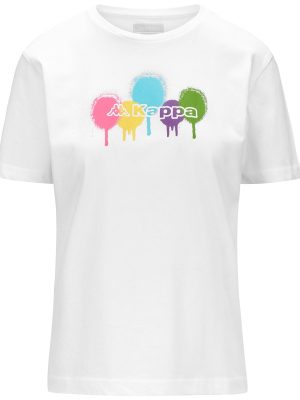 LOGO FUALLA - T-ShirtsTop - T-Shirt - Woman - WHITE