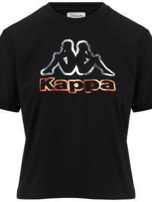 LOGO FALELLA - T-ShirtsTop - T-Shirt - Woman - BLACK