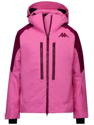 604C - Jackets - Mid - Woman - Fuchsia Lt-Red Plum