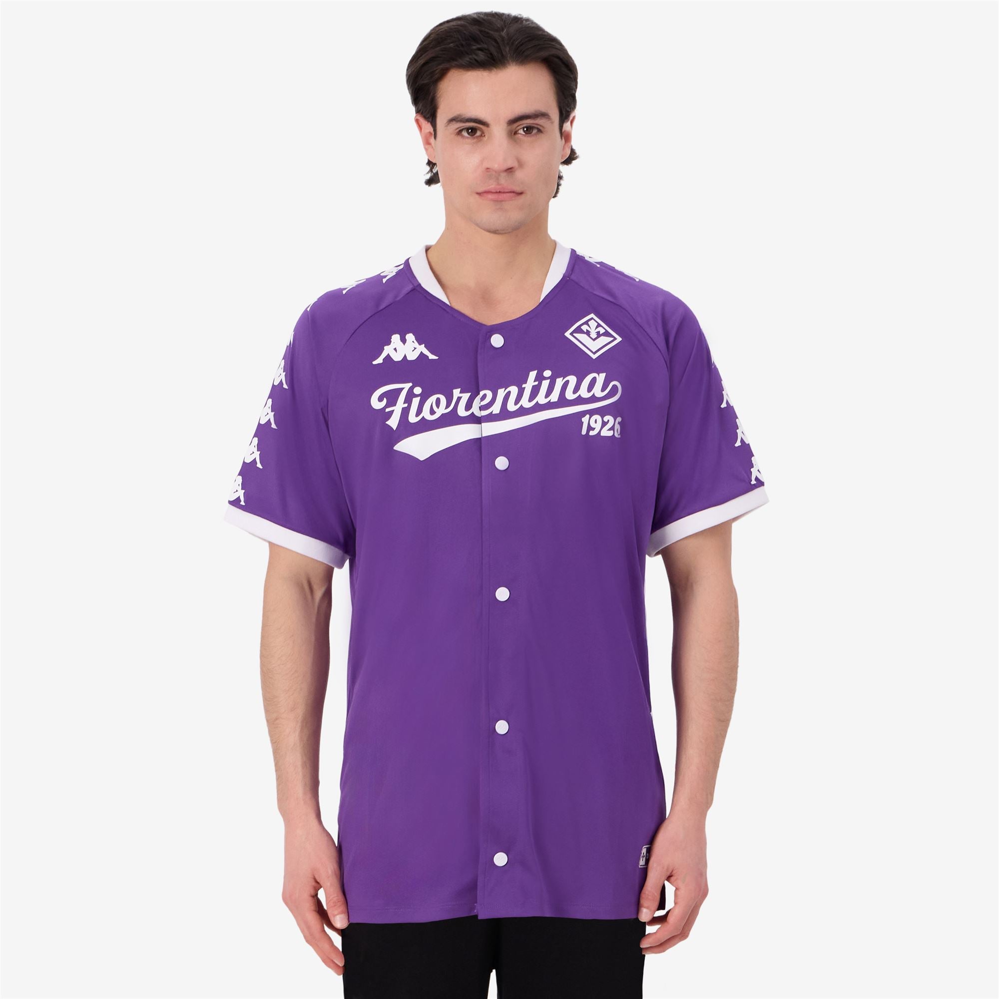 SUPPORTER CABASBE FIORENTINA - T-ShirtsTop - T-Shirt - Man - VIOLET INDIGO-WHITE - Image 4