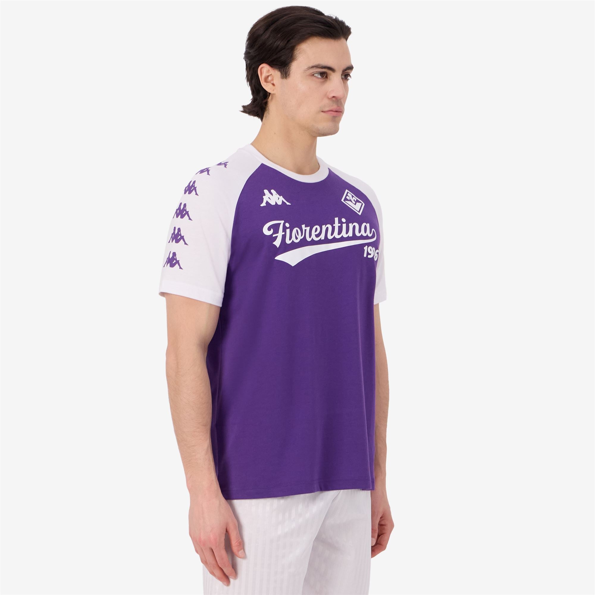 SUPPORTER CATHI FIORENTINA - T-ShirtsTop - T-Shirt - Man - VIOLET INDIGO-WHITE - Image 5