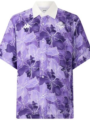 SUPPORTER  ABAHIRT FIORENTINA - SHIRTS - Top - Man - VIOLET INDIGO-WHITE