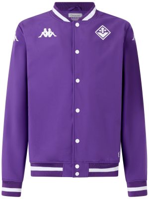 SUPPORTER  AMBERY FIORENTINA - Jackets - Short - Man - VIOLET INDIGO-WHITE