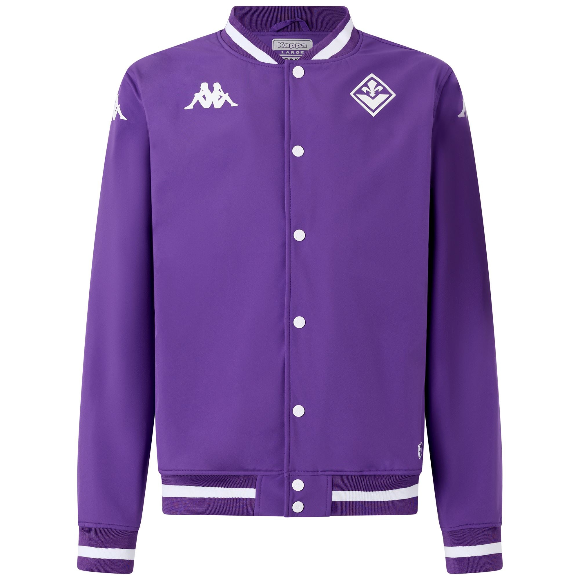 SUPPORTER AMBERY FIORENTINA - Jackets - Short - Man - VIOLET INDIGO-WHITE