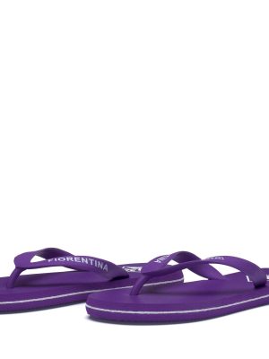 MEIAGO 2 ACF FIORENTINA - Flip-Flops - Thongs - Unisex - VIOLET INDIGO-WHITE