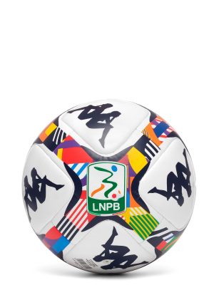 KOMBAT  MINIBALL LNPB - Balls - 14 PANELS - Unisex - WHITE-BLUE MARINE