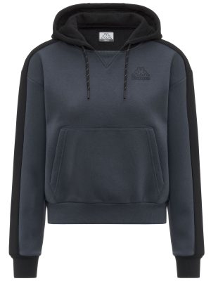 LOGO GAL - Fleece - Jacket - Woman - GREY INK-BLACK