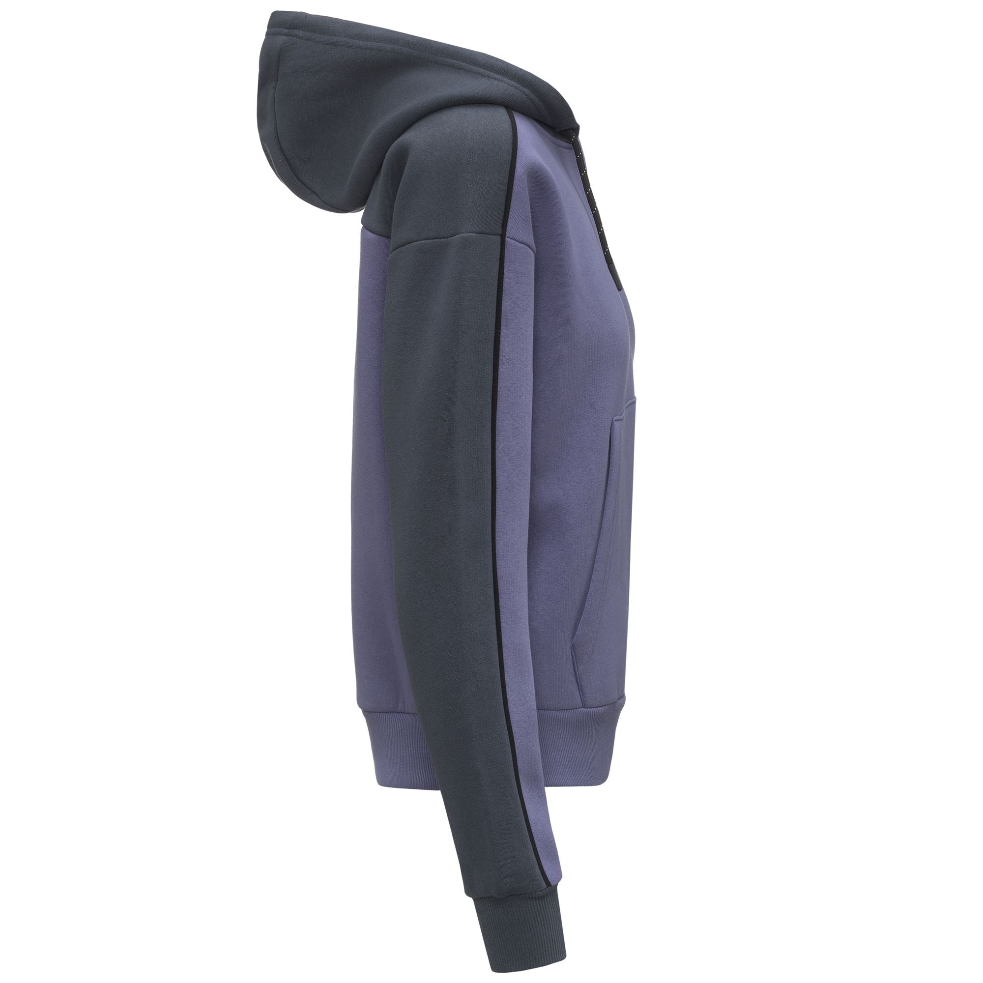 LOGO GAL - Fleece - Jacket - Woman - VIOLET BLUISH-GREY INK - Image 2