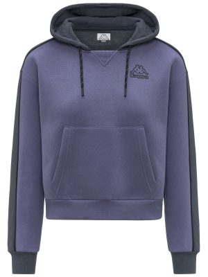 LOGO GAL - Fleece - Jacket - Woman - VIOLET BLUISH-GREY INK