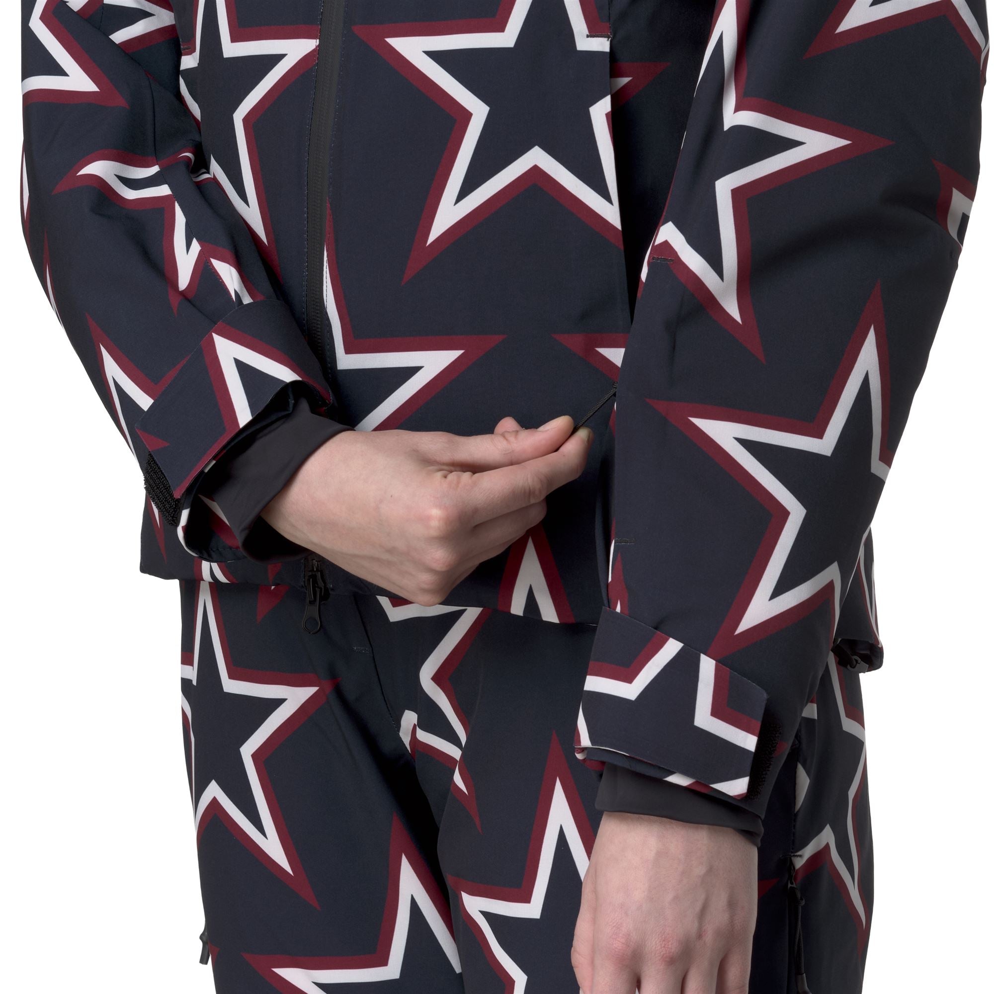 810G US - Jackets - Mid - Woman - Blue Baritone-Pomgranate-White - Image 7