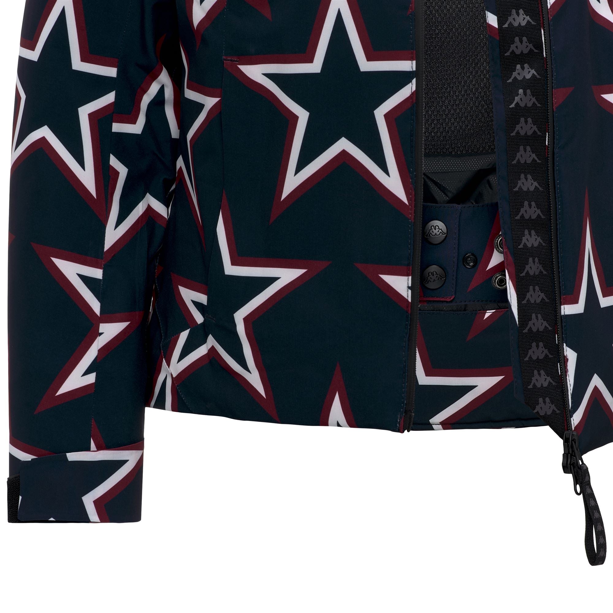 810G US - Jackets - Mid - Woman - Blue Baritone-Pomgranate-White - Image 3