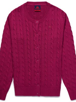 ALISSA - KNITWEAR - Cardigan - Woman - VIOLET RASPBERRY