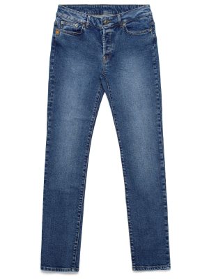 SEGOR - Pants - 5 Pockets - Woman - MID BLUE INDIGO