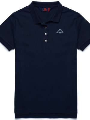 CARLY - La polo Robe di Kappa - Polo - Woman - BLUE NAVY