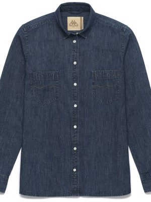 ASTOR DENIM - SHIRTS - Button  Down - Woman - MID BLUE INDIGO