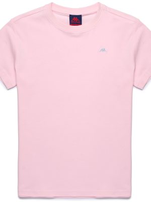 KATIE - T-ShirtsTop - T-Shirt - Woman - PINK MIST-GREY SILVER
