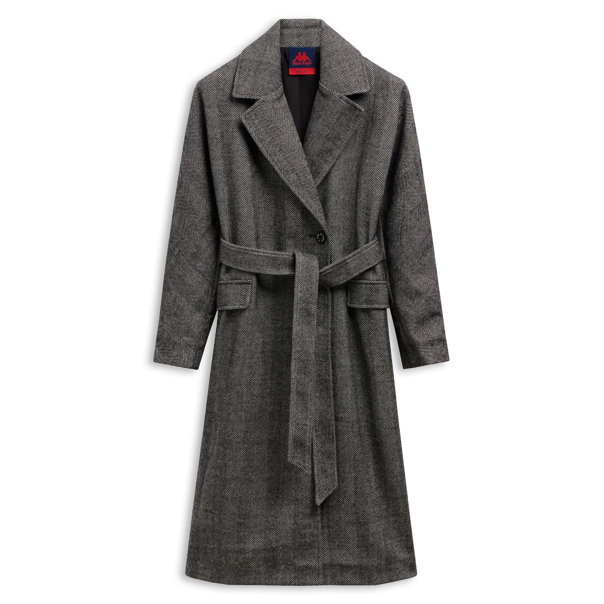 JEANNE - Jackets - Long - Woman - BLACK-WHITE