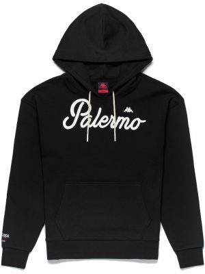 EROI HOOD PALERMO - Fleece - Jumper - Man - BLACK-CREAM