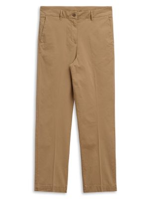 GYLDA LIGHT POPLIN - Pants - CHINO - Woman - BEIGE INCENSE