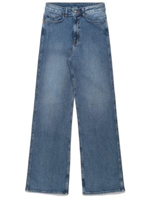 FLAKE - Pants - CHINO - Woman - MID BLUE INDIGO