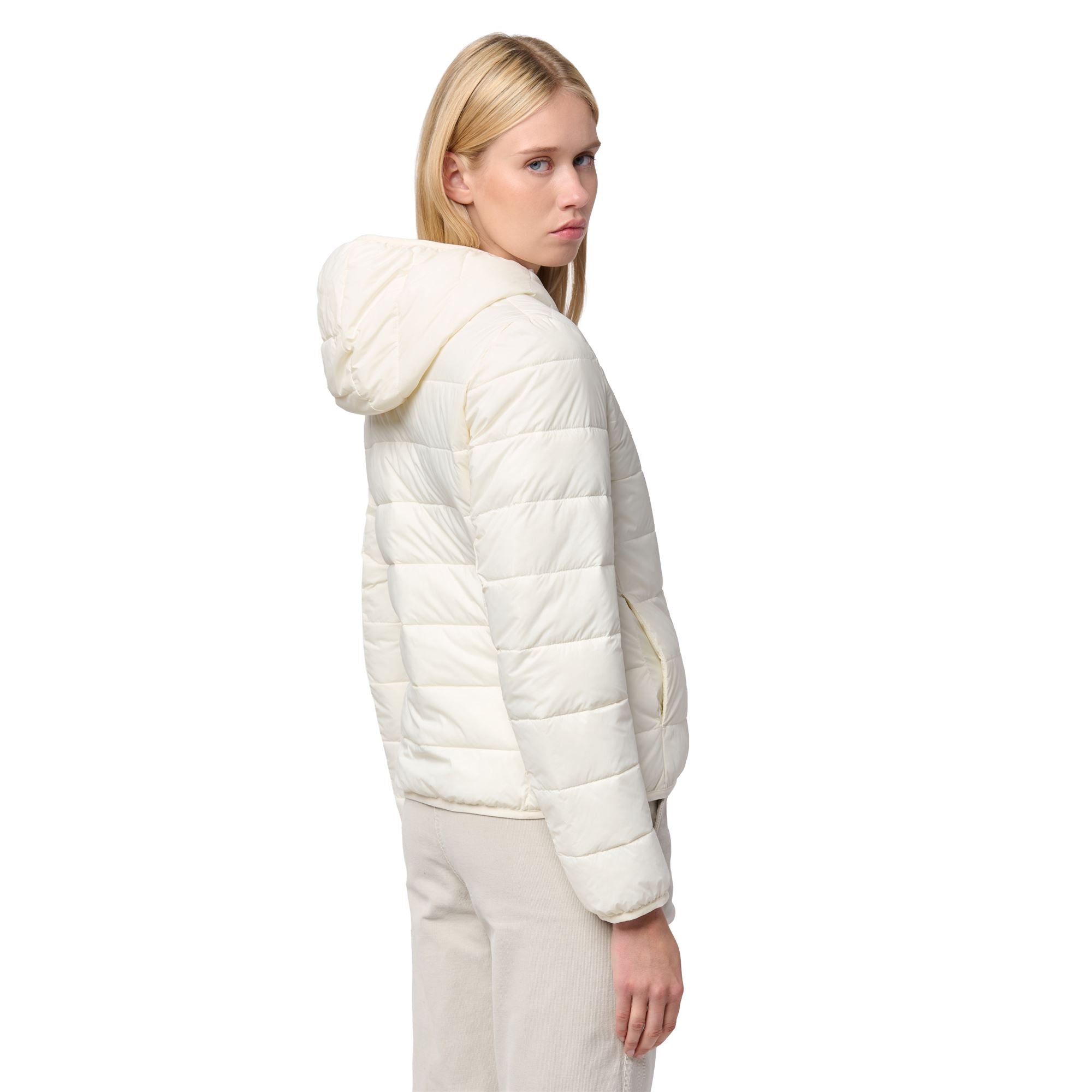 TIZIANA - Jackets - Short - Woman - WHITE NATURAL - Image 4