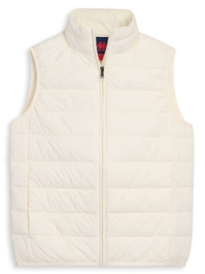 AMIRA - Jackets - Vest - Woman - WHITE NATURAL