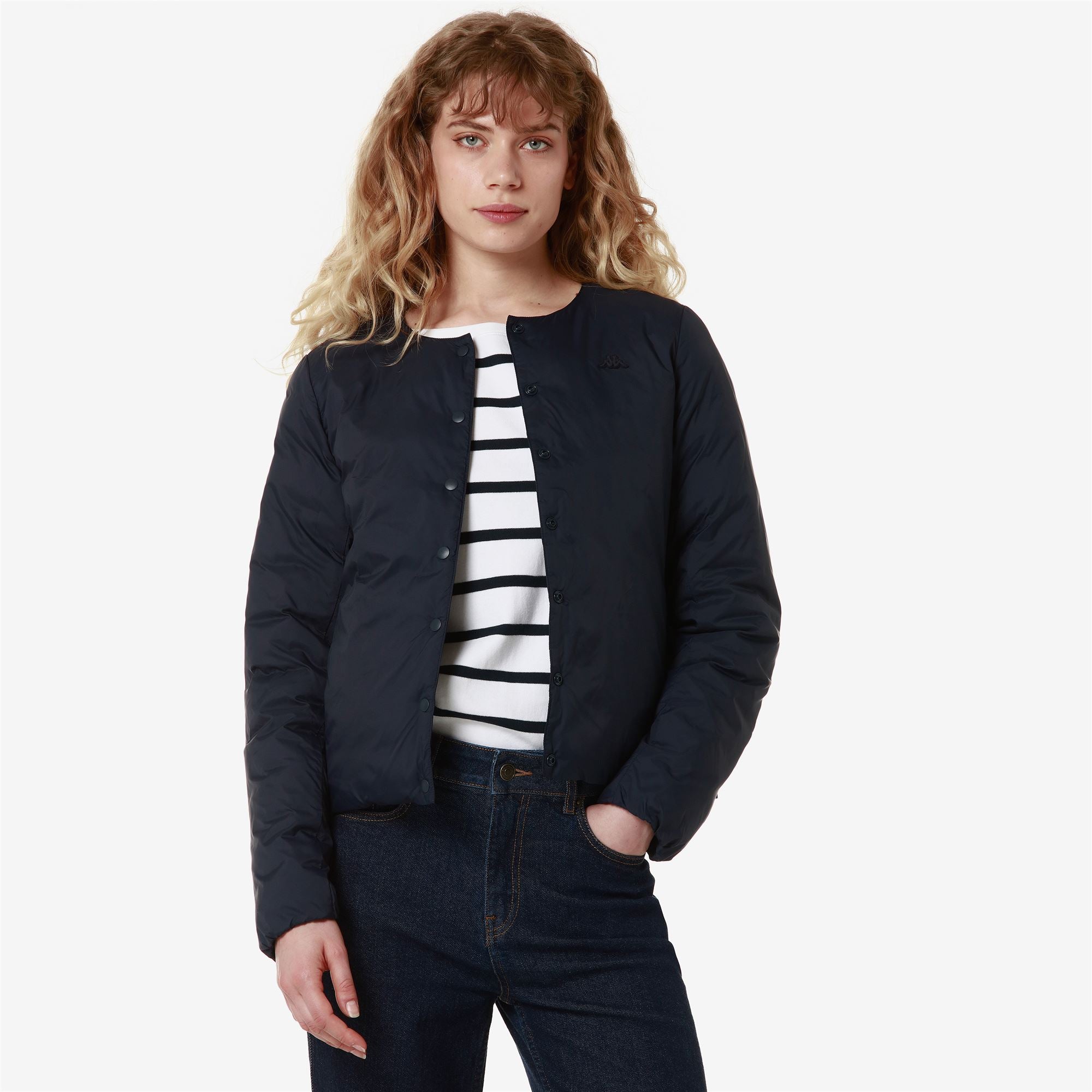 ALYA - Jackets - Short - Woman - BLUE NAVY - Image 3