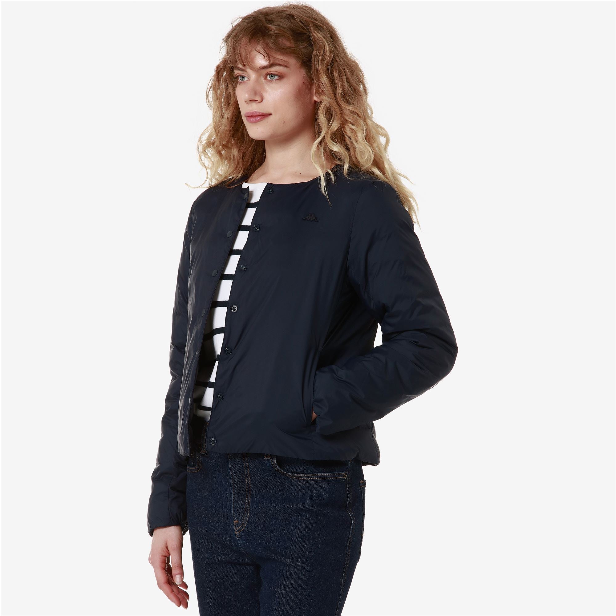 ALYA - Jackets - Short - Woman - BLUE NAVY - Image 4