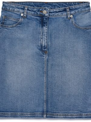 TWIGGY - Skirts - Short - Woman - LT BLUE INDIGO