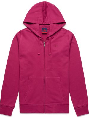 AMELIA BABY TERRY - Fleece - Jacket - Woman - VIOLET RASPBERRY