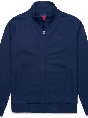 THELMA BABY TERRY - Fleece - Jacket - Woman - BLUE IRIS