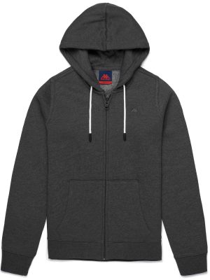 AMELIA BRUSHED - Fleece - Jacket - Woman - GREY CHARCOAL