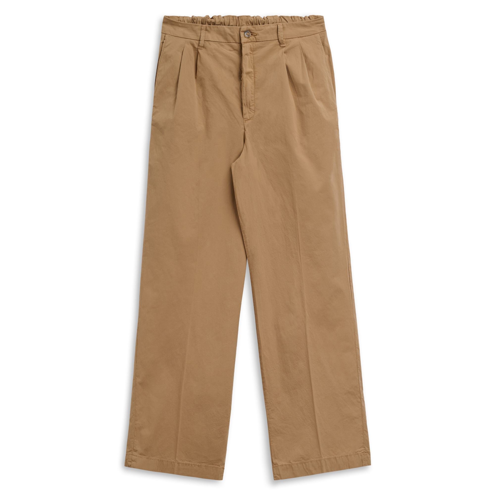 CALIPSE LIGHT POPLIN - Pants - CHINO - Woman - BEIGE INCENSE