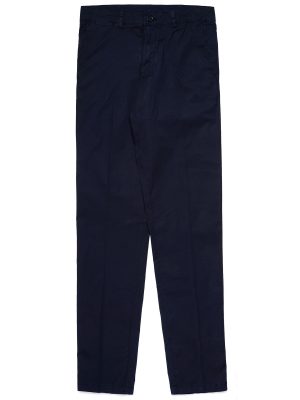RAFAEL LIGHT POPLIN - Pants - CHINO - Man - BLUE NAVY