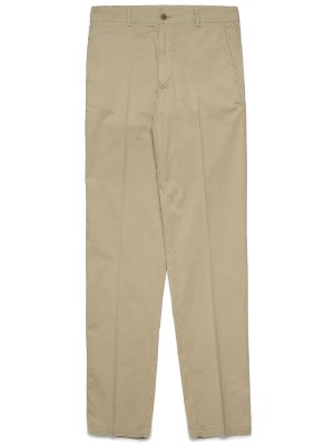 RAFAEL LIGHT POPLIN - Pants - CHINO - Man - GREEN OLMO