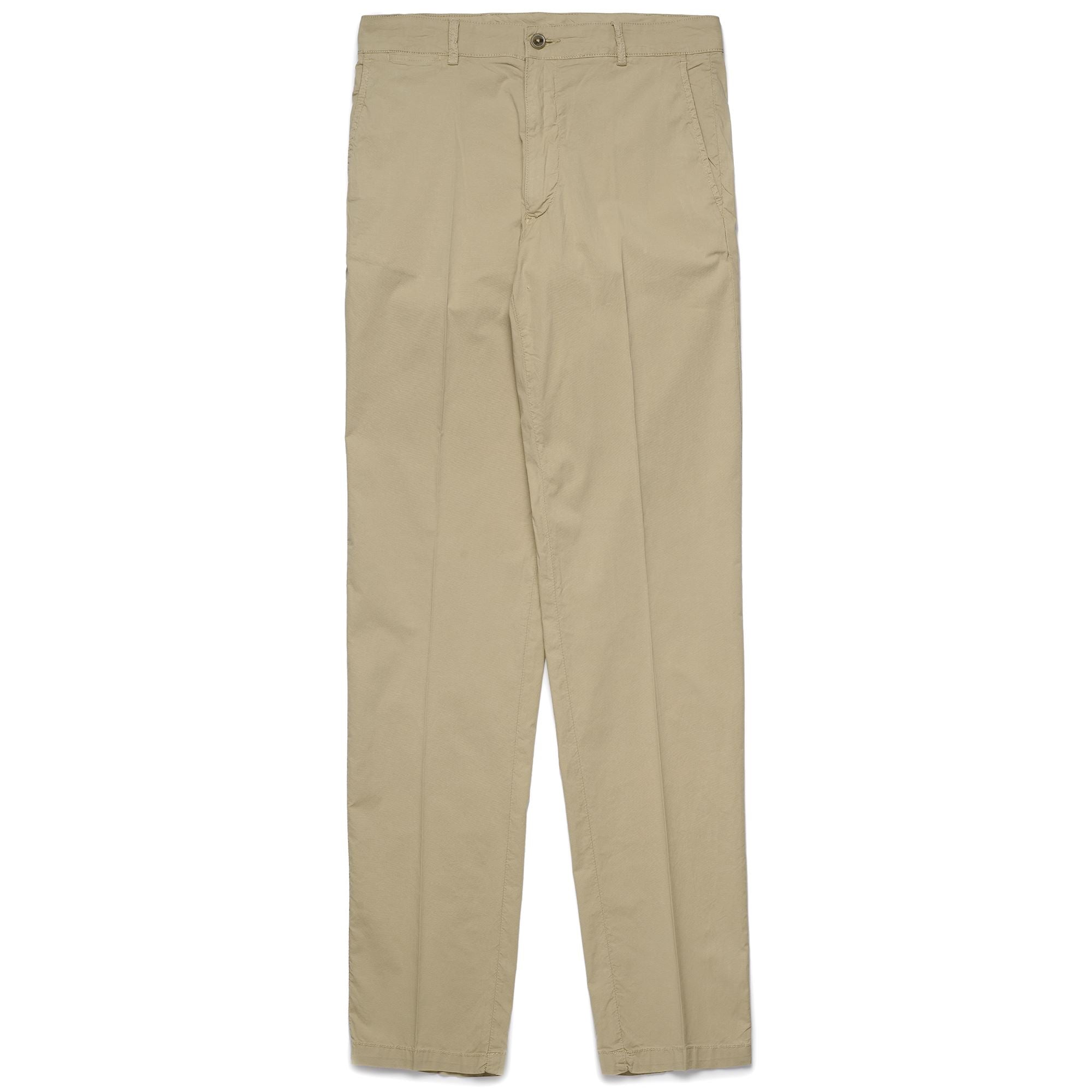 RAFAEL LIGHT POPLIN - Pants - CHINO - Man - GREEN OLMO