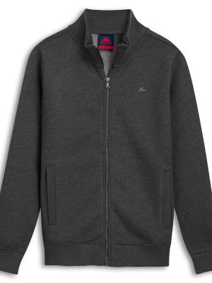 JANE BRUSHED - Fleece - Jacket - Woman - GREY CHARCOAL