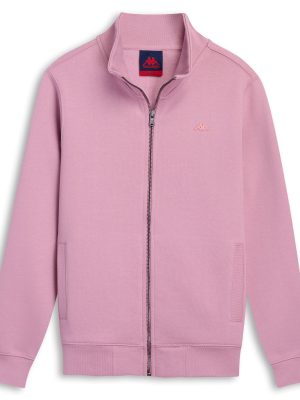 JANE BRUSHED - Fleece - Jacket - Woman - PINK LILAS