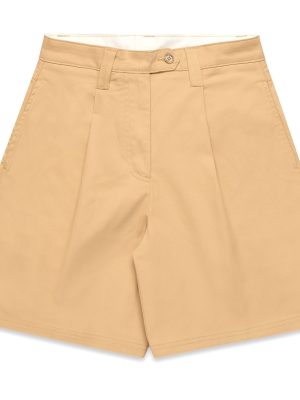 ERCILIA - Shorts - CHINO - Woman - BEIGE INCENSE