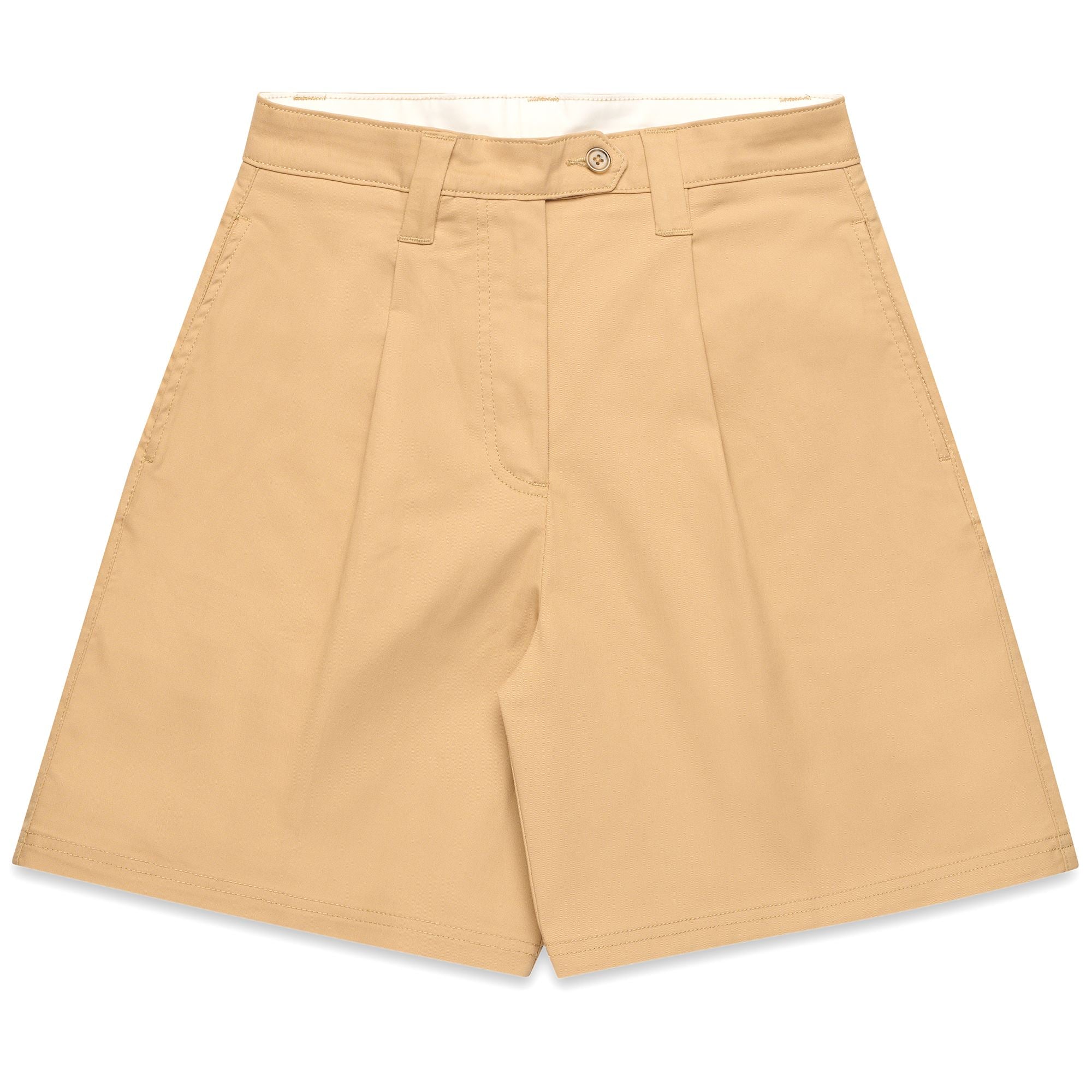 ERCILIA - Shorts - CHINO - Woman - BEIGE INCENSE