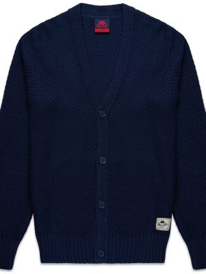 MARTIM - KNITWEAR - Cardigan - Man - BLUE IRIS