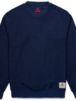 GONSALO - Fleece - Jumper - Man - BLUE IRIS