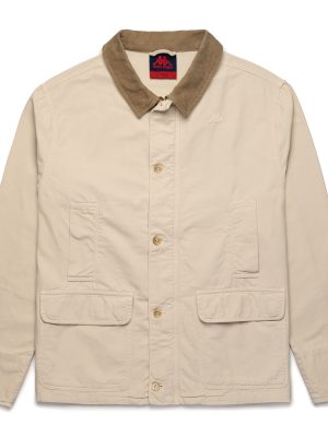 BARAO - Jackets - Mid - Man - BEIGE SAND HILL-BROWN LT WALNUT