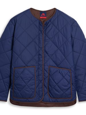 LOUISE - Jackets - Short - Woman - BLUE IRIS-BROWN SEAL